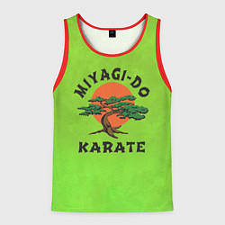 Майка-безрукавка мужская Miyagi Do Cobra Kai, цвет: 3D-красный
