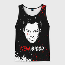 Мужская майка без рукавов Декстер Новая Кровь Dexter New Blood