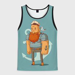 Мужская майка без рукавов Старый добрый моряк