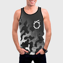 Майка-безрукавка мужская FINAL FANTASY XIV - METEOR, цвет: 3D-черный — фото 2