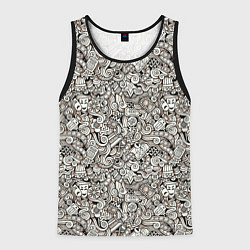 Мужская майка без рукавов Рисованный синематограф