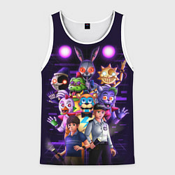 Мужская майка без рукавов Five Nights at Freddys: Security Breach персонажи
