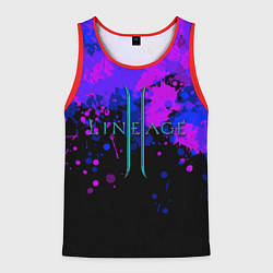 Мужская майка без рукавов Линейдж 2 Брызги