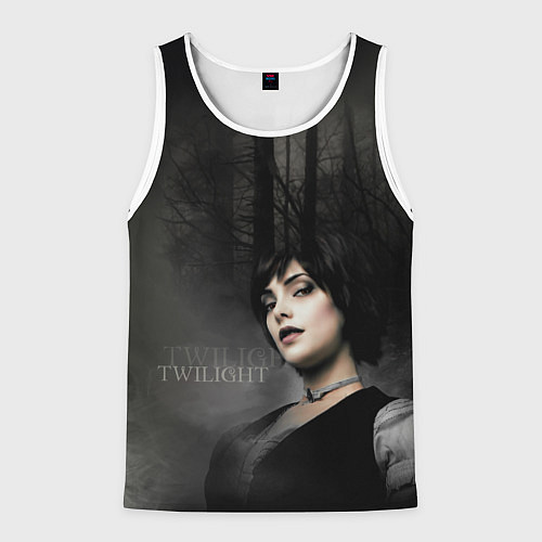 Мужская майка без рукавов Alice Cullen / 3D-Белый – фото 1