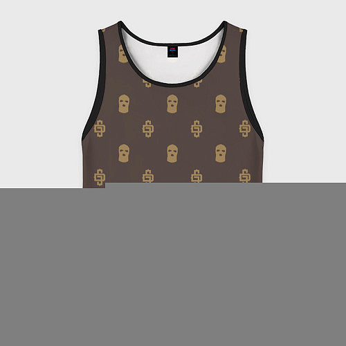 Мужская майка без рукавов Mono Monogramm Dope Camo Dope Street Market / 3D-Черный – фото 1