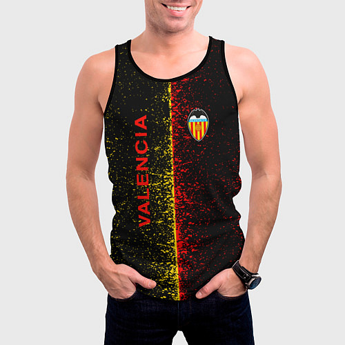 Мужская майка без рукавов Valencia валенсия / 3D-Черный – фото 3