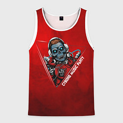 Мужская майка без рукавов Cyborg music