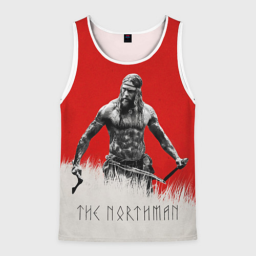 Мужская майка без рукавов Варяг 2022 / 3D-Белый – фото 1