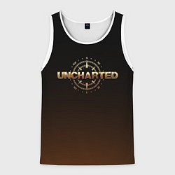 Мужская майка без рукавов Анчартед: На картах не значится