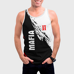 Майка-безрукавка мужская MAFIA II мафия 2, цвет: 3D-белый — фото 2