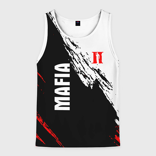 Мужская майка без рукавов MAFIA II мафия 2 / 3D-Белый – фото 1
