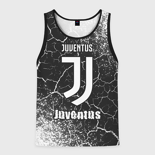 Мужская майка без рукавов ЮВЕНТУС Juventus - Арт / 3D-Черный – фото 1