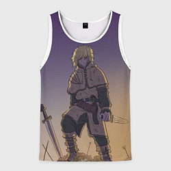 Мужская майка без рукавов Торфинн на холме