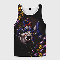 Мужская майка без рукавов Five Nights at Freddys: Security Breach Луна патте