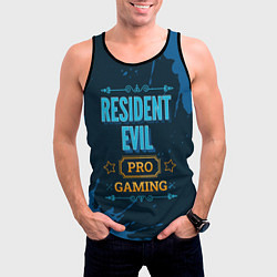 Майка-безрукавка мужская Resident Evil Gaming PRO, цвет: 3D-черный — фото 2