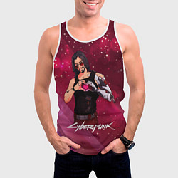 Майка-безрукавка мужская Love Johnny, цвет: 3D-белый — фото 2