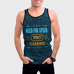 Майка-безрукавка мужская Need for Speed Gaming PRO, цвет: 3D-черный — фото 2
