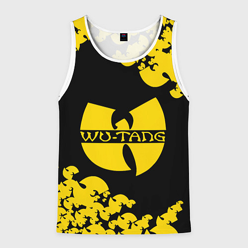 Мужская майка без рукавов Wu bats / 3D-Белый – фото 1