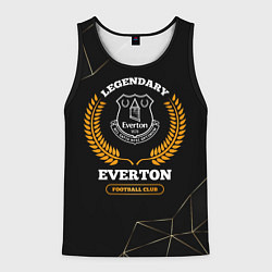 Мужская майка без рукавов Лого Everton и надпись Legendary Football Club на