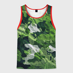 Мужская майка без рукавов Camouflage Pattern Камуфляж Паттерн