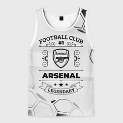 Мужская майка без рукавов Arsenal Football Club Number 1 Legendary