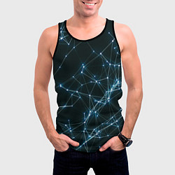 Майка-безрукавка мужская Neural Network, цвет: 3D-черный — фото 2