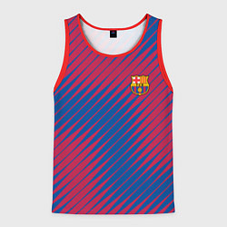 Мужская майка без рукавов Fc barcelona барселона fc абстракция