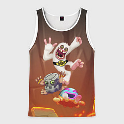 Мужская майка без рукавов Барабамень, Мамунт и Палезатор