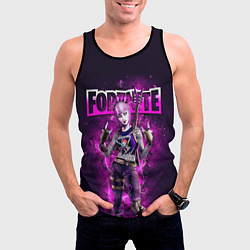 Майка-безрукавка мужская Fortnite Dark Power Chord Video game, цвет: 3D-черный — фото 2