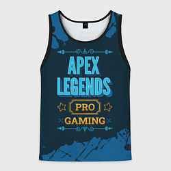 Майка-безрукавка мужская Игра Apex Legends: PRO Gaming, цвет: 3D-черный