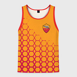 Майка-безрукавка мужская Рома соты, цвет: 3D-красный