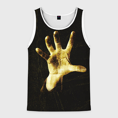 Мужская майка без рукавов System of a Down дебютный альбом / 3D-Белый – фото 1