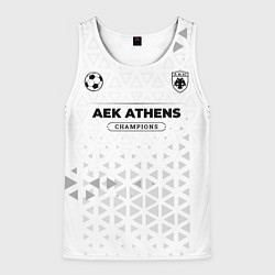 Мужская майка без рукавов AEK Athens Champions Униформа