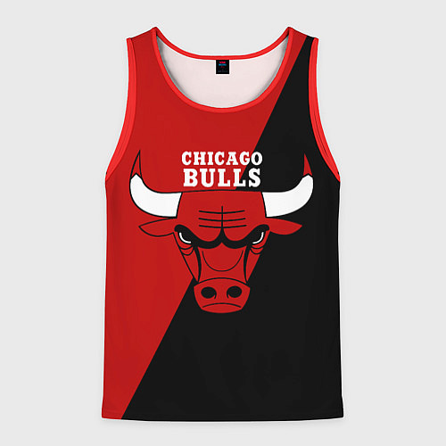 Мужская майка без рукавов Chicago Bulls NBA / 3D-Красный – фото 1