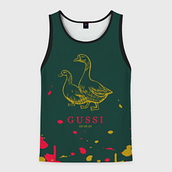 Мужская майка без рукавов Gucci - ga ga ga - краска