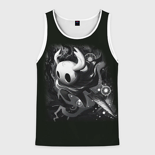 Мужская майка без рукавов Hollow Knight рисунок / 3D-Белый – фото 1