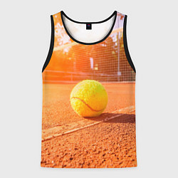 Мужская майка без рукавов Теннис - рассвет