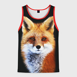 Мужская майка без рукавов Лиса рыжулька