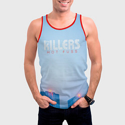 Майка-безрукавка мужская Hot Fuss - The Killers, цвет: 3D-красный — фото 2