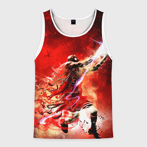 Мужская майка без рукавов Jordan Graffiti Art / 3D-Белый – фото 1