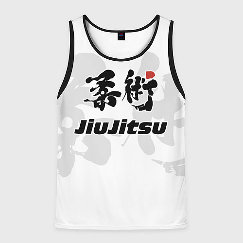 Мужская майка без рукавов Джиу-джитсу Jiu-jitsu / 3D-Черный – фото 1