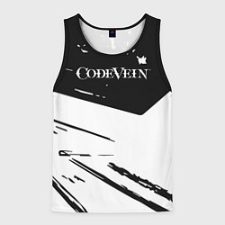 Мужская майка без рукавов Code vein Logo краска