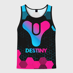 Мужская майка без рукавов Destiny - neon gradient