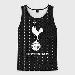 Майка-безрукавка мужская Tottenham sport на темном фоне, цвет: 3D-черный
