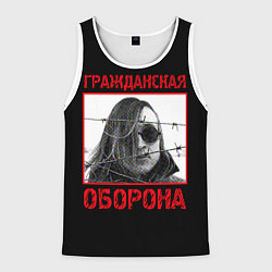 Мужская майка без рукавов Гражданская Оборона - Егор Летов