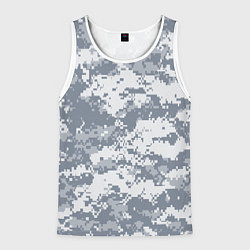 Майка-безрукавка мужская UCP камуфляж США, цвет: 3D-белый