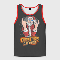 Мужская майка без рукавов Рождественская вечеринка