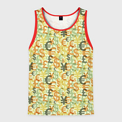 Мужская майка без рукавов Денежные знаки