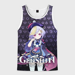 Майка-безрукавка мужская Цици элементали, цвет: 3D-белый