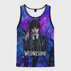 Мужская майка без рукавов Wednesday background